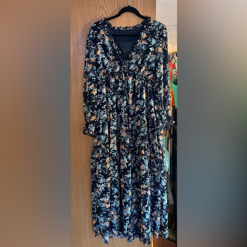 Floral maxi dress